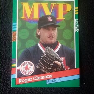 Rodger Clemens baseball card